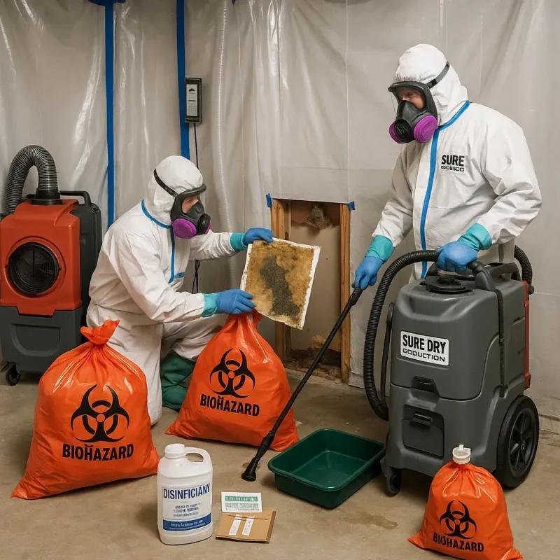 Contaminated Water Handling Protocols process in Collinsville, OK