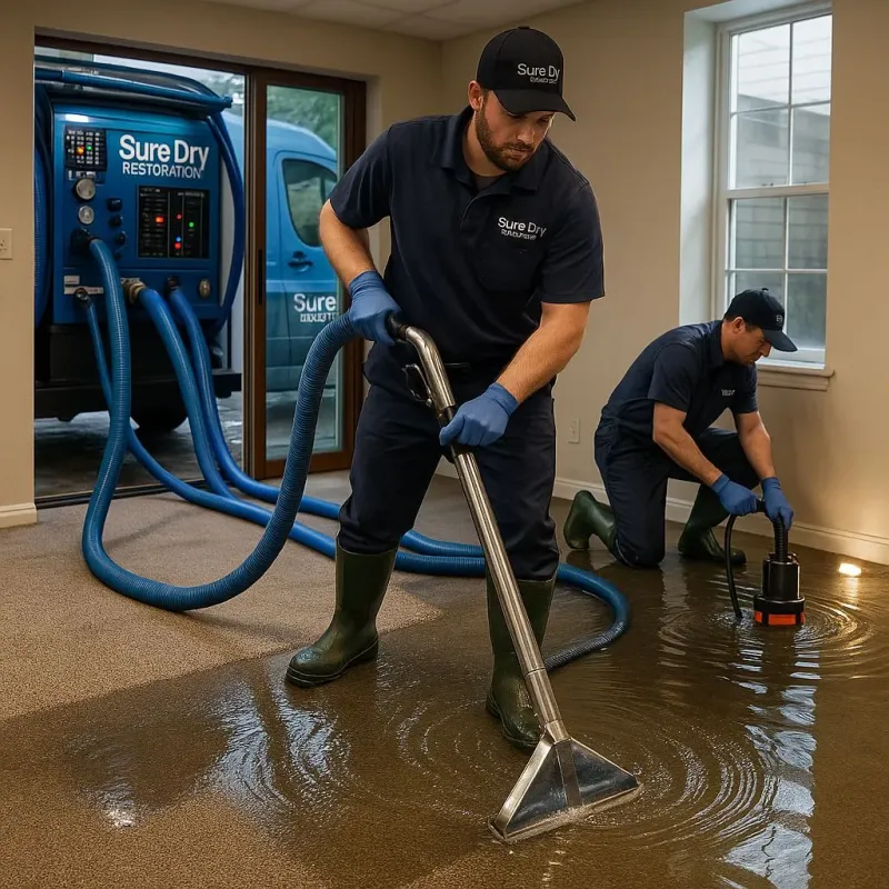 Water Extraction and Removal process in Collinsville, OK